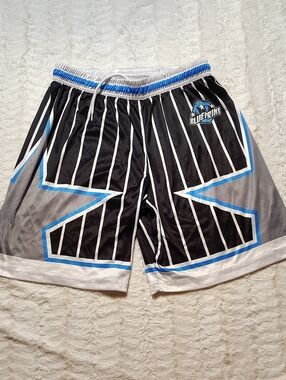Men's Black & Gray Athletic Shorts